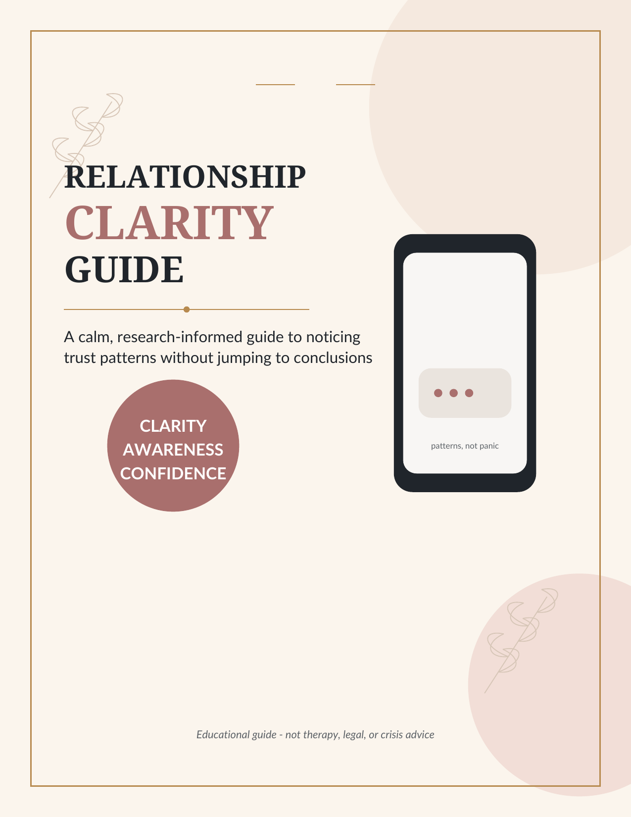 Relationship Clarity Guide